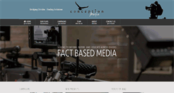Desktop Screenshot of conceptionmedia.net